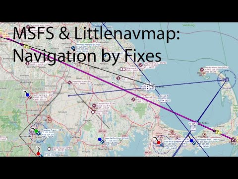 MSFS & Little Navmap - Navigating via fixes.