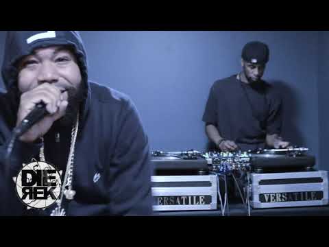 DIE-REK - I'M SO POTENTIAL LIVE w/DJ Versatile