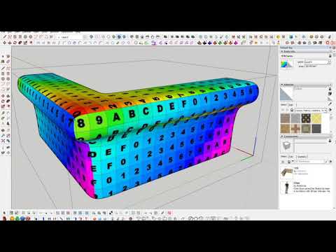 SketchUp. Накладываем текстуры. Плагин SketchUv