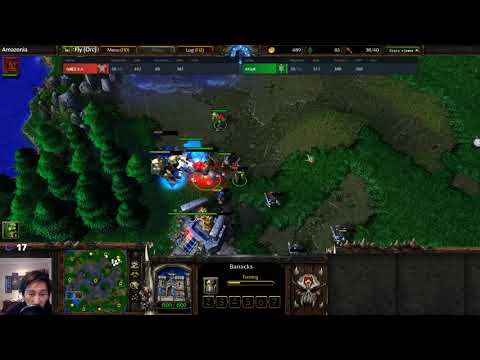 Fly (Orc) vs Sok (HU) - WarCraft 3 - WC2300