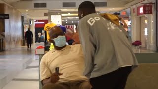CALLING GROWN MEN MISS LADY IN PUBLIC GETS VIOLENT!!!!