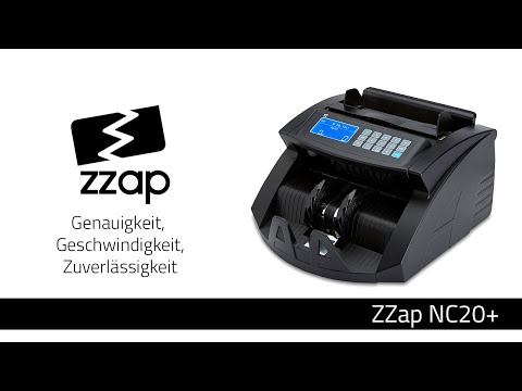 Der ZZap NC20+ Banknotenzähler – Schnelles & Präzises Geldzählen ✅ | DE