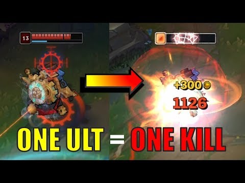 CAITLYN ULT ONE SHOT | FULL LETHALITY ARMOR PEN