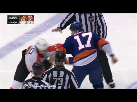 Brayden Schenn vs Matt Martin
