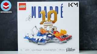 LEGO Editions 43013 Kylian Mbappé – Football Highlights - LEGO Speed Build Review