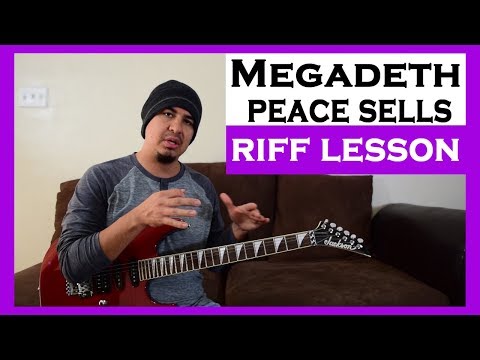 Guitar Lesson - Megadeth - Peace Sells