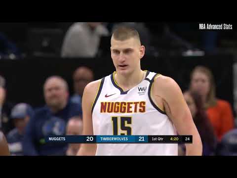 Career Game #351: Nikola Jokić Highlights vs MIN (01/20/2020)