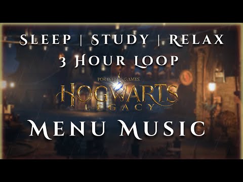 Main Menu Theme | Hogwarts Legacy | 3 Hour Loop For Study & Relaxation |  OST Soundtrack Music