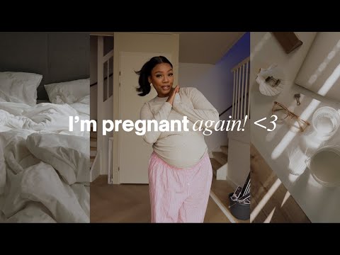 I'm PREGNANT again 🤰🏽 ❤️