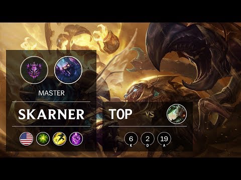 Skarner Top vs Riven - NA Master Patch 9.23