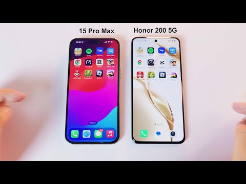 Honor 200 5G Vs iPhone 15 Pro Max – SPEED TEST