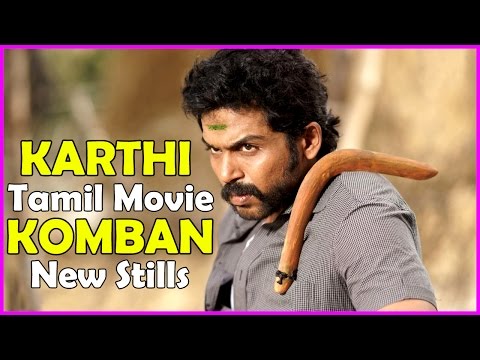 Komban || Tamil Movie Stills - Karthi , Lakshmi Menon , Rajkiran