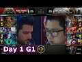 Red Canids Brazil Vs Dire Wolves Oceania Day 1 LoL MSI 2017 Play In RED Vs DW MSI 2017