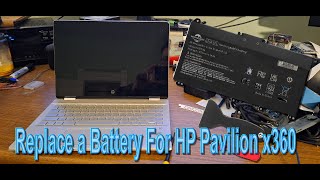 How to Replace the Battery in an HP Pavilion x360 Laptop (Easy DIY Tutorial)