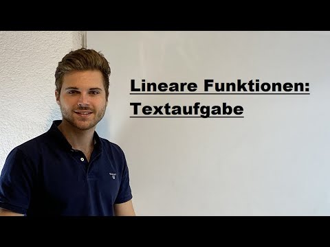 Linear functions, word problems | Explained clearly