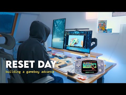 chill gaming vlog | building an ultimate gameboy advance 👾🎮