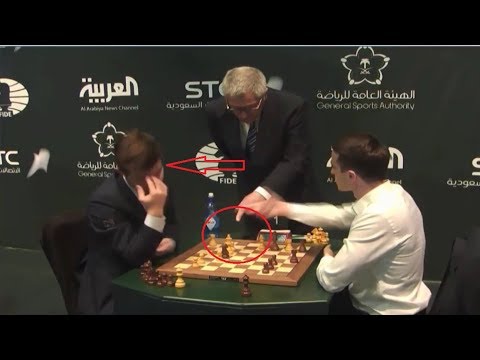 CHESS - Magnus Carlsen VS Ernesto Inarkiev Ridicula forma de ganar