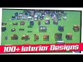 Minecraft - 100+ Interior Decoration Ideas and Designs! [Inspiration & Tips] World Download!
