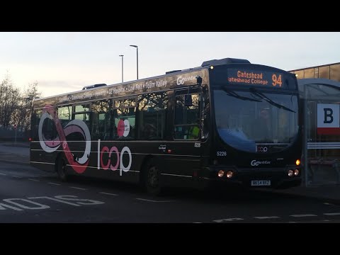 NOW WITHDRAWN: Route 94 | NK54NVZ/5226 - Go North East: Scania L94UB/Wright Solar