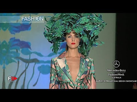 RAFFLES Intl. DESIGN SHOWCASE Spring Summer 2012 2013 Australian Fashion Week - Fashion Channel