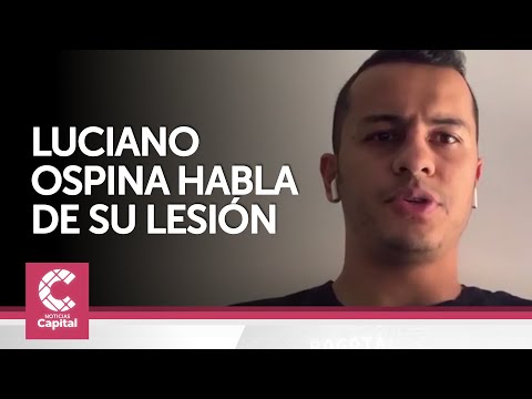 Luciano Ospina, defensor de Millonarios, habló de su lesión de rodilla