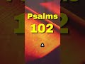Psalms 102 Is The BEST Prayer For EMERGENCY Help