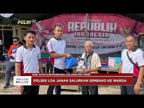 PRESISI UPDATE : POLSEK LOA JANAN GELAR GOWES &amp; BAKSOS 10/09/2024 10.00