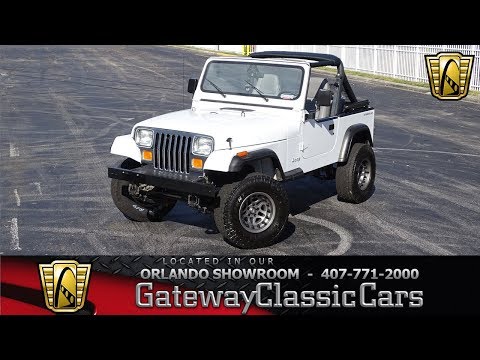 1991 Jeep Wrangler (CC-1180002) for sale in Lake Mary, Florida