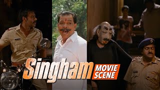 Singham Ne Kavya Ko Kyu Thappad Mara? | Singham | Movie Scene