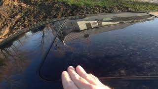 BMW E38 E39 Sunroof Fix  Sun Shade Removal And Glass Removal