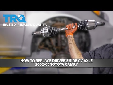 How to Replace Driver's Side CV Axle 2002-06 Toyota Camry