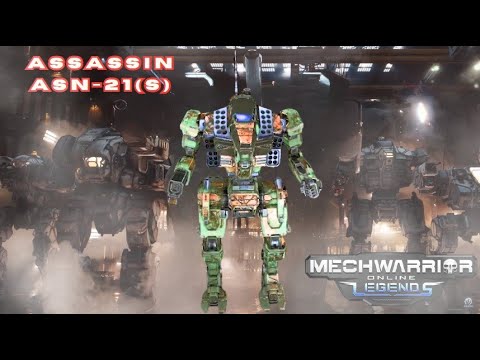 Mechwarrior Online: Quick Build Review -  Assassin ASN-21(S)