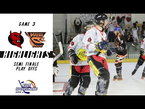 Semi Finale - Play Offs, G3: Diavoli Vicenza @ Asiago Vipers - 04/05/22 - Highlights