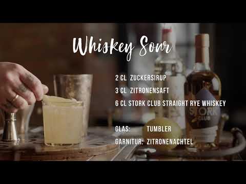 Stork Club Whiskey Sour