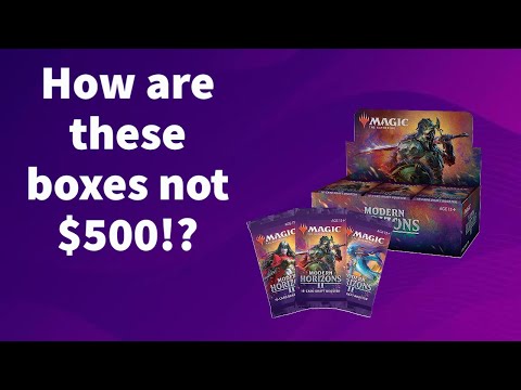 Better than some collector boxes! | Modern Horizons 2 Draft Booster Box