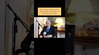 Netanyahu compares his relationship with Biden to the one with Trump