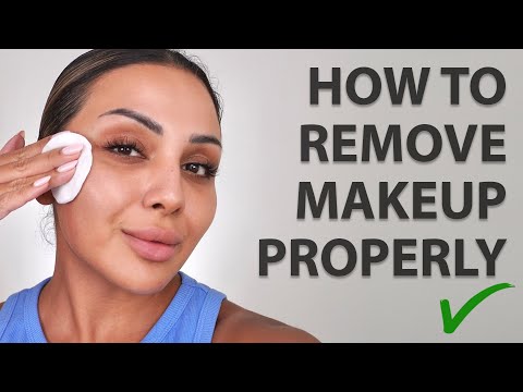 HOW TO REMOVE MAKEUP FROM YOUR FACE PROPERLY | NINA UBHI