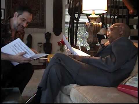 Mark Vinci visits Benny Carter June 2003 - PART 1