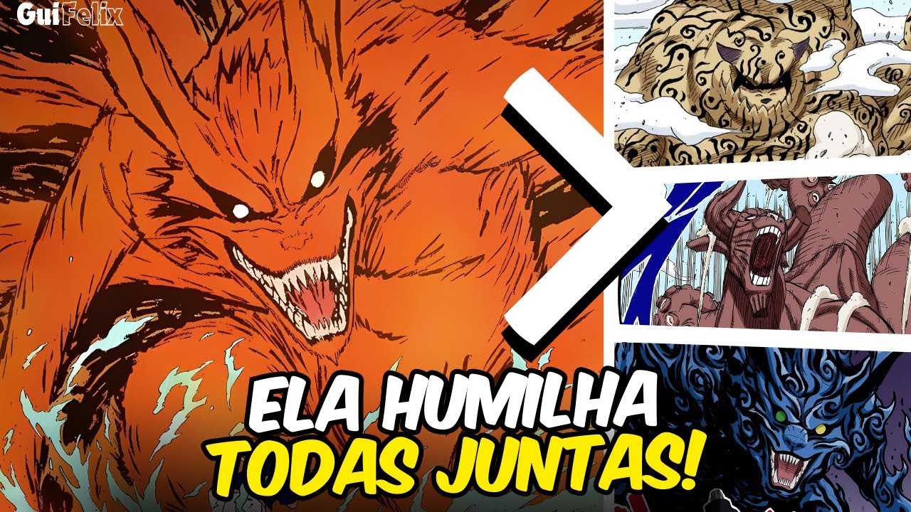 POR QUE A KURAMA É MUITO MAIS PODEROSA QUE AS OUTRAS BIJUUS EM NARUTO?