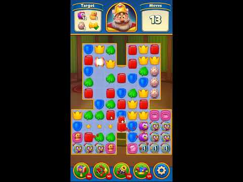 Royal Match Level 3124 - NO BOOSTERS GAMEPLAY 👑 | SKILLGAMING ✔️