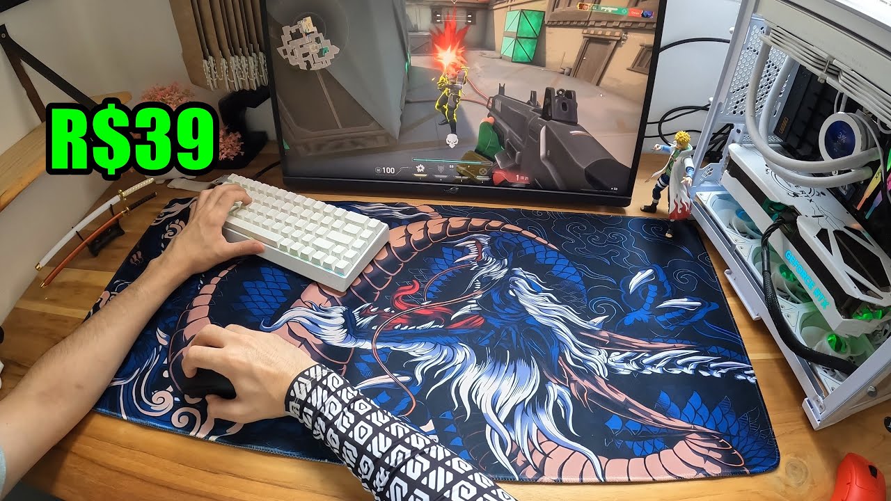 Mousepad Genérico Muito Barato do Mercado Livre é bom para FPS?