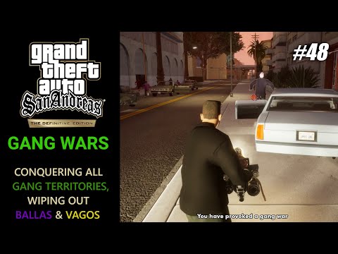 GTA San Andreas Definitive Edition - Gang Wars (Conquering All territories) [1440p]