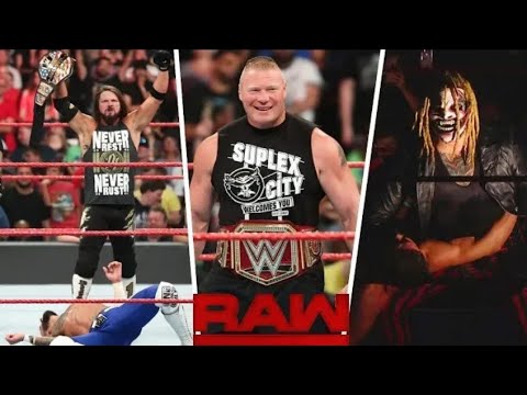 WWE RAW Highlights 15th july 2019 Live  on wwe