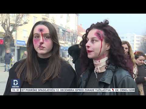 U Beranama održan protestni marš zbog nasilja nad ženama