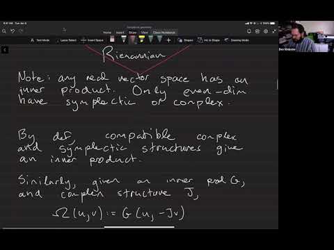 Symplectic Geometry Class 5