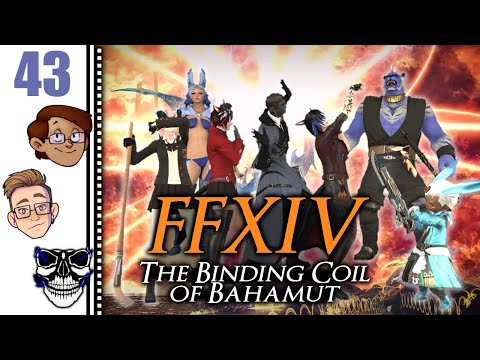 Let's Play Final Fantasy XIV Online Co-op Part 43 - Bahamut Prime
