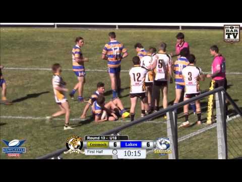 Real NRL Round 13 U18's Highlights - Cessnock v Lakes United Seagulls