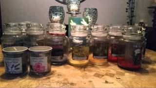 Candle Empties, April  2016