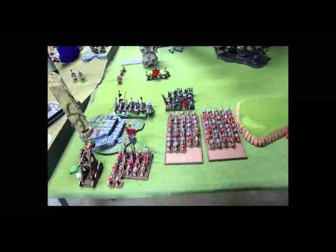 13 Skaven & Wood Elves vs Chaos Dwarfs & the Empire