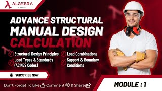 Manual Calculation   Module   1 🔧 Structural Design Fundamentals | Civil Engineering Lecture 🔧